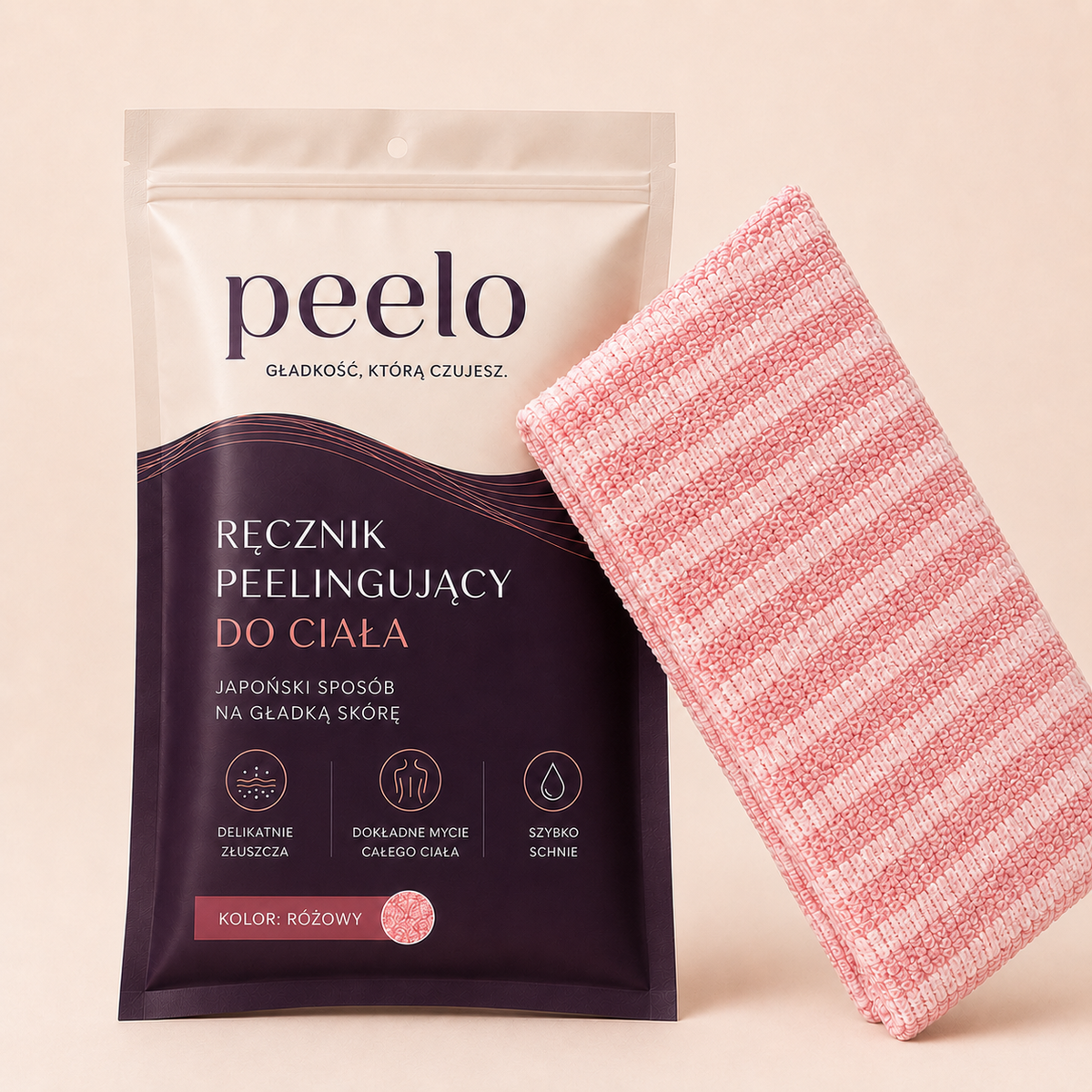 Ręcznik Peelingujący do Ciała Peelo