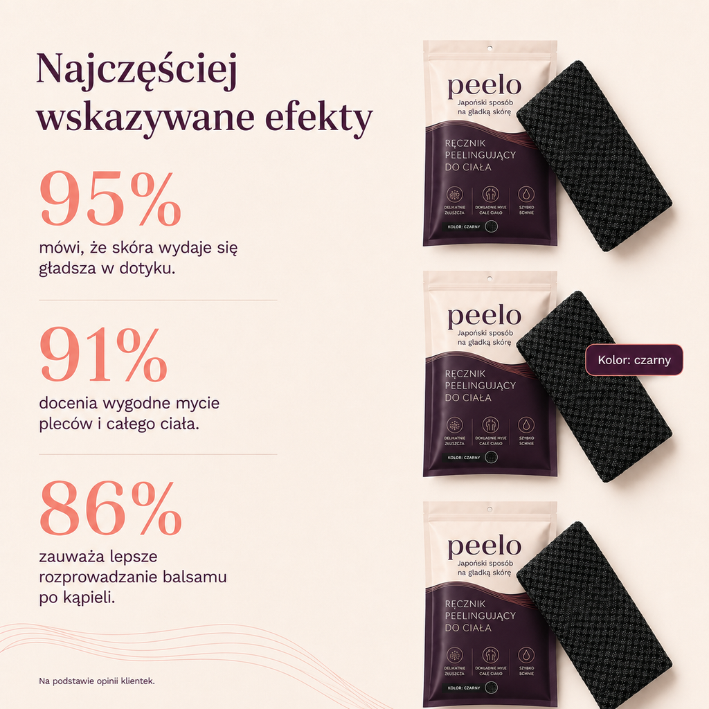 Ręcznik Peelingujący do Ciała Peelo