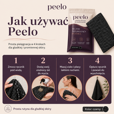 Ręcznik Peelingujący do Ciała Peelo