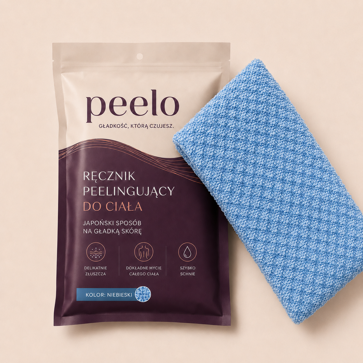 Ręcznik Peelingujący do Ciała Peelo