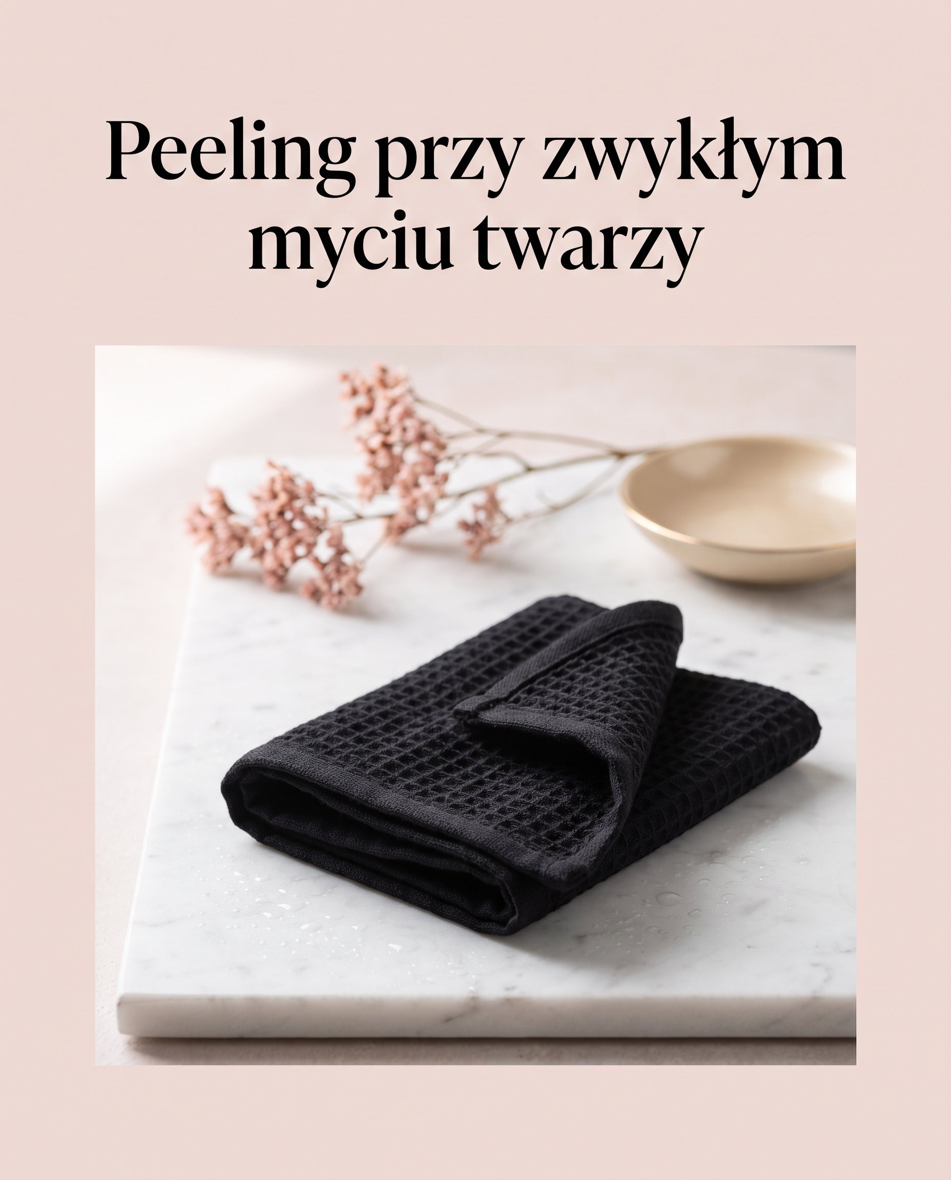 Peelo Glow — Ręcznik Złuszczający do Twarzy