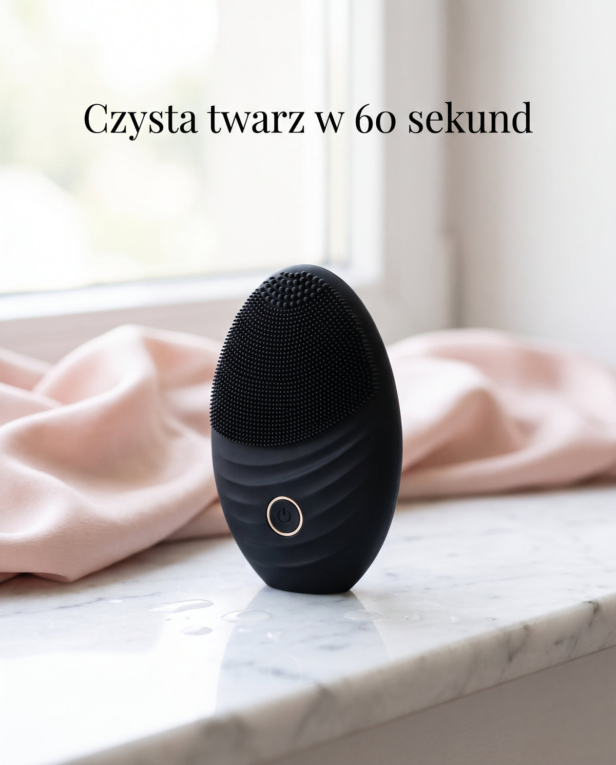 Peelo Sonic — soniczna myjka silikonowa do mycia twarzy